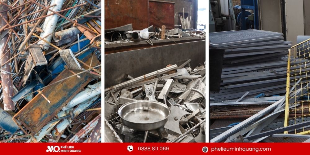 Phế Liệu Minh Quang nhận thu mua phế liệu số lượng lớn