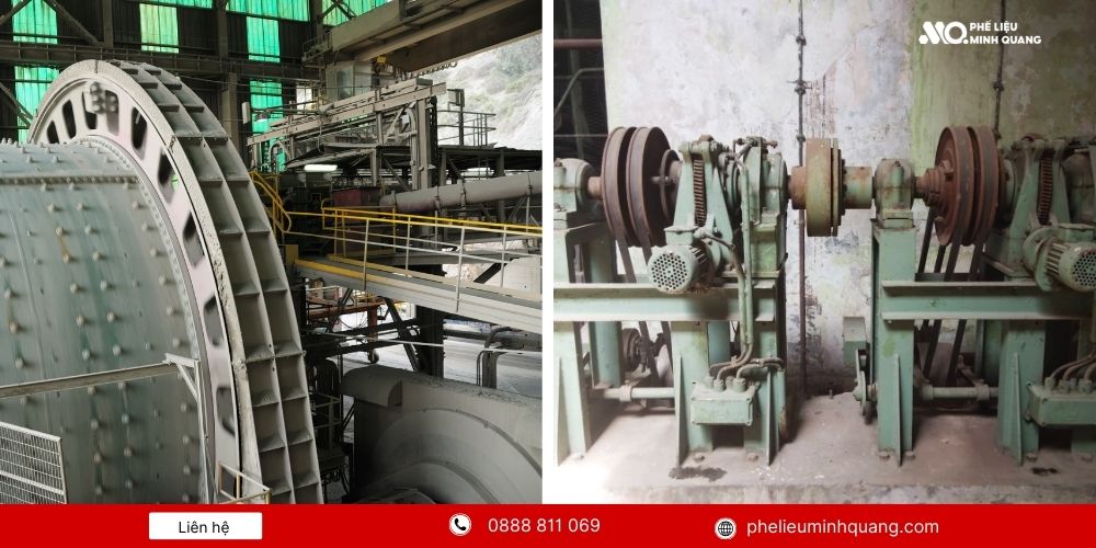 Phế Liệu Minh Quang nhận thu mua dây chuyển sản xuất nahf máy