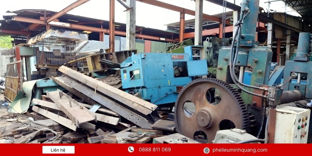 Phế Liệu Minh Quang thu mua đủ loại máy móc công nghiệp nhà xưởng